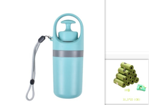 Portable Claw-Grabber Cats & Dogs Waste with Built-in Dispenser Bag