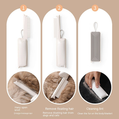 Hair Removal and Grooming Massage Comb for Cat & Dog