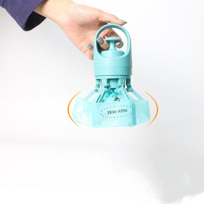 Portable Claw-Grabber Cats & Dogs Waste with Built-in Dispenser Bag